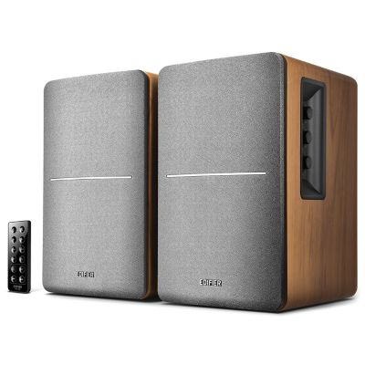 Image showing 5 th Edifier R1280DB 42-Watt-RMS Amplified Bluetooth Bookshelf Speaker System (Brown)