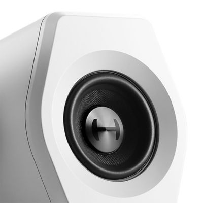 Image showing  Hecate G2000 32-Watt-Peak Bluetooth Subwoofer Stereo Speakers (White)