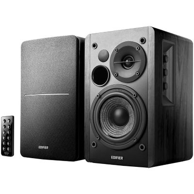 Image showing 5 th Edifier R1280DB 42-Watt-RMS Amplified Bluetooth Bookshelf Speaker System (Black)