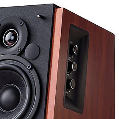 Image showing  R1700BT 66-Watt-RMS Amplified Bluetooth Bookshelf Speaker System