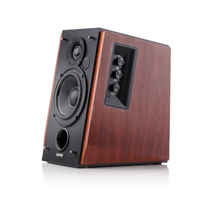 Image showing  R1700BT 66-Watt-RMS Amplified Bluetooth Bookshelf Speaker System