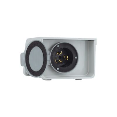 Image showing  Reliance Controls 50 Amp PBN Series Power Inlet Box