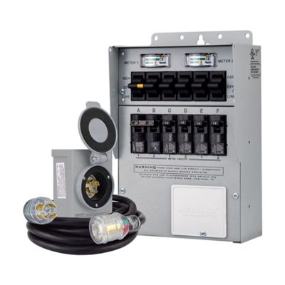 Image showing  Reliance Controls 6 Circuit Pro/Tran 2 Portable Generator Transfer Switch Kit