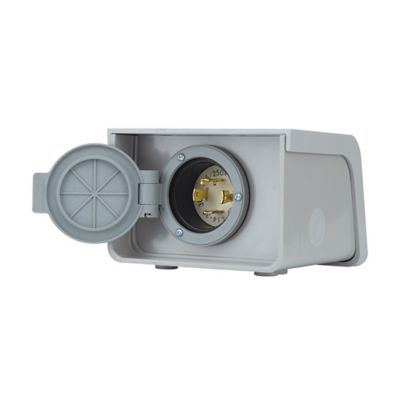 Image showing  Reliance Controls 30 Amp PBN Series Power Inlet Box