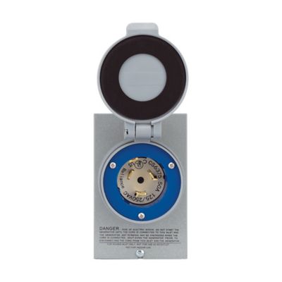 Image showing  Reliance Controls 50 Amp PB Series Power Inlet Box