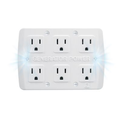 Image showing  Reliance Controls WKPBN Series Portable Generator Through-the-Wall Kit