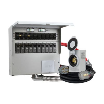 Image showing  Reliance Controls 10 Circuit Pro/Tran 2 Portable Generator Transfer Switch Kit