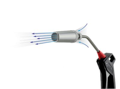 Image showing  High Flow Venturi Air Multiplier Blow Gun Nozzle - Aluminum