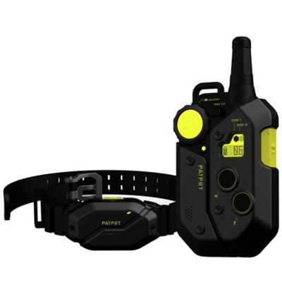 Image showing  3000 ft. IPX7 Black green Dog Training Collar