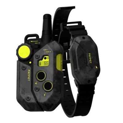 Image showing  3000 ft. IPX7 Black green Dog Training Collar