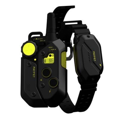 Image showing  3000 ft. IPX7 Black green Dog Training Collar