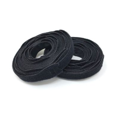 Image showing  Self-Gripping Cable Ties Roll 8 in. 50-Pack Black