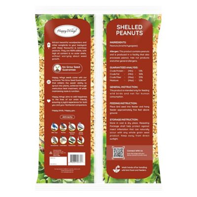 Image showing  4 lb. Shelled Peanut Bird Food