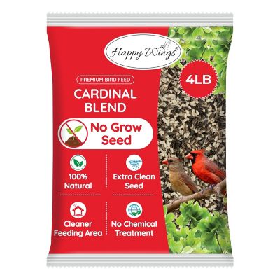 Happy Wings 4 lb Cardinal Blend Bird Food