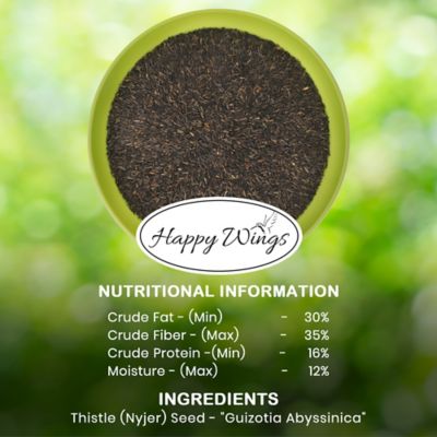 Image showing 5 th Happy Wings Nyjer Thistle Seed