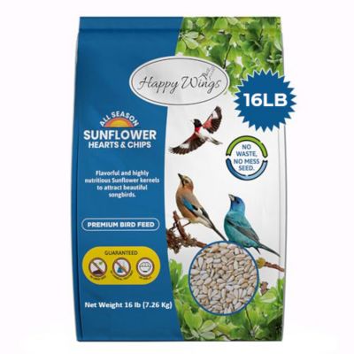 Image showing 0 th Happy Wings Sunflower Seed Hearts & Chips