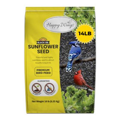 Happy Wings Black Oil Sunflower Seed