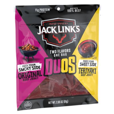 Image showing  2.85oz Original/Teriyaki Duos Jerky