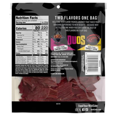 Image showing  2.85oz Original/Teriyaki Duos Jerky