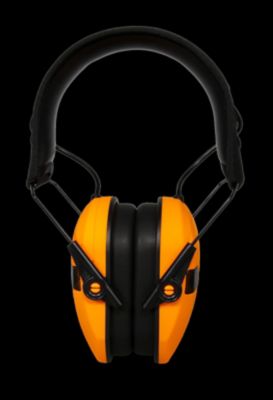 Image showing  Razor Slim Electronic Muffs - Blaze Orange