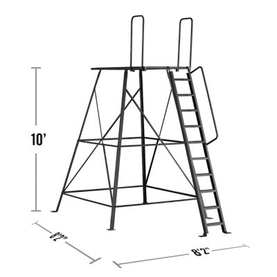 Image showing  Compound Blind with 10 ft. Elite Tower