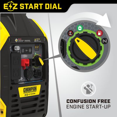 Image showing 8 th Champion Power Equipment 2500-Watt Dual Fuel Ultralight Portable Inverter Generator with Quiet Technology and CO Shield