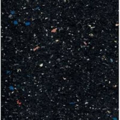 US Rubber Recycling US Rubber Confetti 4 ft. X 6 ft. 12mm. Rubber Horse Stable Stall, Gym, Garage, Workshop Mat