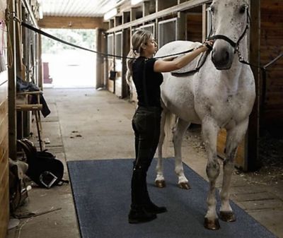 Image showing  US Rubber Confetti 12mm. Rubber Horse Stable Stall, Gym, Garage, Workshop Mat