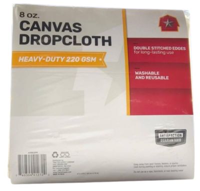 Barn Star Canvas Drop Cloth