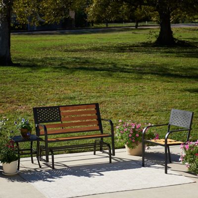 Image showing  46.5 in. American Flag Glider Blench