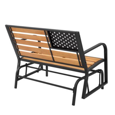 Image showing  46.5 in. American Flag Glider Blench