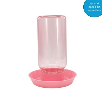 Image showing  Plastic Poultry Drinker Base, Pink