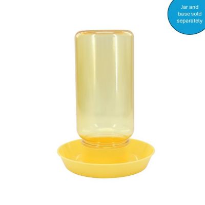 Image showing  Plastic Poultry Drinker Base, Yellow