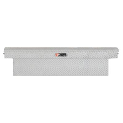 Image showing  10 cu. ft. Aluminum Standard-Profile Crossover Truck Tool Box for Full-Size Trucks, 70 in., Brite Aluminum