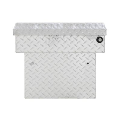 Image showing  10 cu. ft. Aluminum Standard-Profile Crossover Truck Tool Box for Full-Size Trucks, 70 in., Brite Aluminum