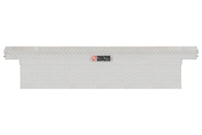 Image showing  8.4 cu. ft. Aluminum Low-Profile Crossover Truck Tool Box for Full-Size Trucks, 70 in., Brite Aluminum