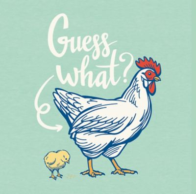 Image showing  Women's Short-Sleeve Chicken Graphic T-Shirt