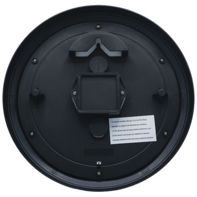 Image showing  Indoor/Outdoor Round Wall Clock, 11 in.