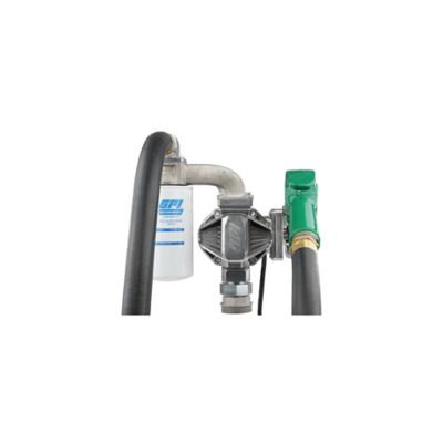 Image showing  20 GPM 12V Fuel Transfer Pump, Automatic Diesel Nozzle with Filter