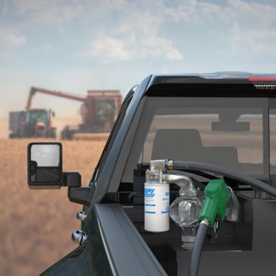 Image showing 7 th GPI 20 GPM 12V Fuel Transfer Pump, Automatic Diesel Nozzle with Filter