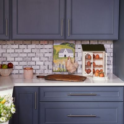 Image showing  Farmhouse Print Framed Wall Art, 15.1 in.