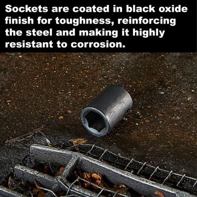 Image showing 5 th Milton 1/2 in. Drive Deep 11-30 mm Metric Impact Socket Set (14-Piece)