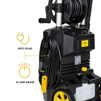 Image showing 5 th BE Power Equipment 2150 PSI 1.6 GPM Cold Water Corded Electric Pressure Washer