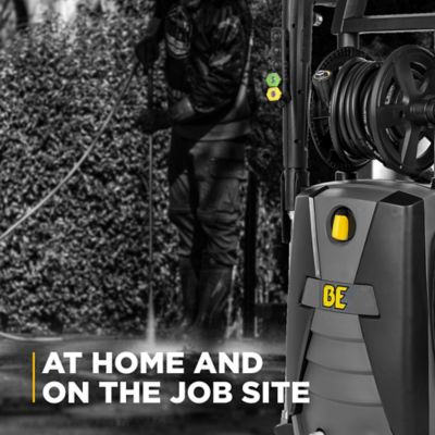 Image showing 8 th BE Power Equipment 2150 PSI 1.6 GPM Cold Water Corded Electric Pressure Washer