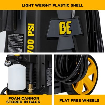 Image showing  1700 PSI 1.7 GPM Cold Water Corded Electric Pressure Washer