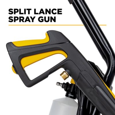 Image showing 7 th BE Power Equipment 2300 PSI 1.7 GPM Cold Water Corded Electric Pressure Washer with Detachable Cart