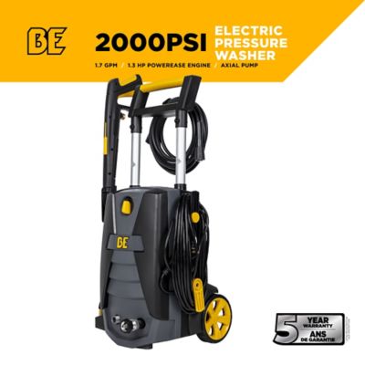 Image showing  2000 PSI 1.7 GPM Cold Water Corded Electric Pressure Washer