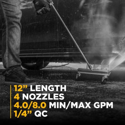 Image showing  Pressure Washer 16-in. Water Broom Attachment