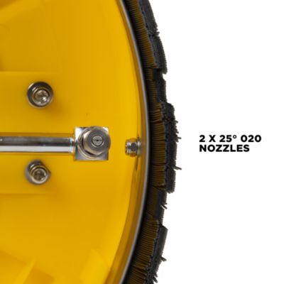 Image showing  20 in. Whirl-A-Way Commercial Pressure Washer Surface Cleaner with Wheels