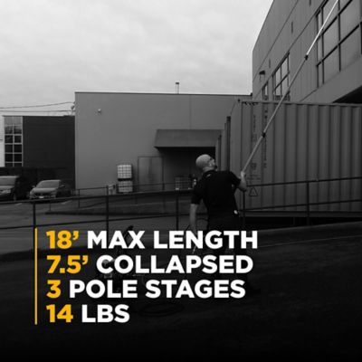 Image showing  18 in. Pressure Washer Telescoping Wand for Hot & Cold